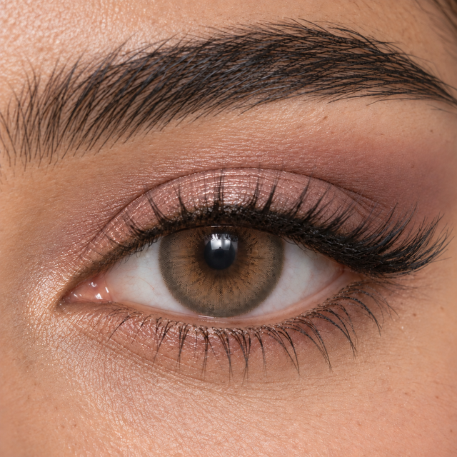 Gorgeous Brown Colored Contact Lenses